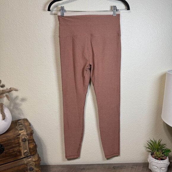 Vuori Women's Vibe Elevation Leggings Terracota Heather High Waisted Athletic Sm - Picture 5 of 7